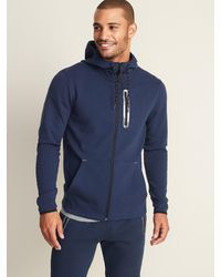 old navy blue zip hoodie