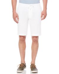 perry ellis linen shorts