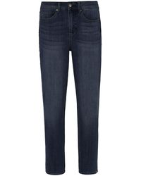 NYDJ Jeans Modell Shape Slim Straight Curves 360 denim - Blau