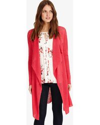 phase eight red cardigan