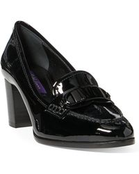 ralph lauren cognac pumps