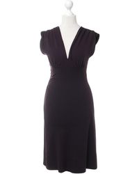 Diane von Furstenberg Strickkleid - Blau
