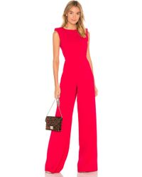 Jay Godfrey Reese Jumpsuit - Rot