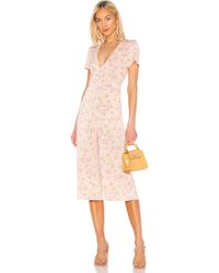 BCBGeneration Short Sleeve Jumpsuit - Pink