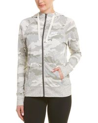 Nike Gym Vintage Hoodie - Blue