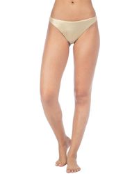 Trina Turk Shine On High Leg Pant - Metallic