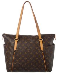 Lyst - Louis Vuitton Monogram Canvas Totally Pm Nm in Brown