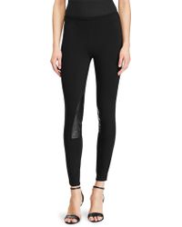 black jodhpur leggings