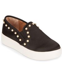 steve madden garcelle black leather