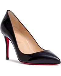 louboutin pigalle black patent 85 louboutin pigalle black patent 85