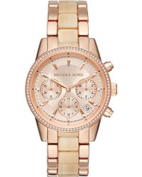fossil q explorist rose gold