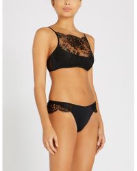 Myla York Place Lace Bra - Black