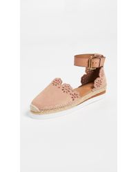 see by chloe flat espadrilles