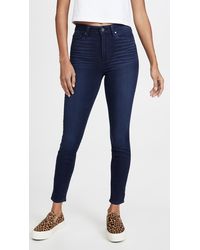 PAIGE Margot Ankle Skinny Jeans - Blue