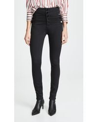 J Brand Natasha Sky Skinny Jeans - Black