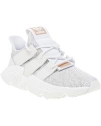 Adidas prophere formadores en blanco Lyst Adidas prophere formadores en blanco Lyst