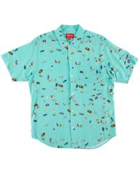 supreme pills rayon shirt