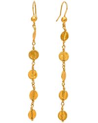 Lyst Yossi Harari Erfly Paraiba Drop Earrings In Green Yossi Harari Erfly Dangle Earrings Lyst