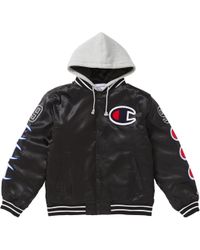 supreme champion puffy jacket
