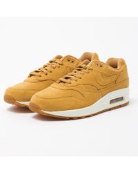 Lyst Nike Air Max 1 Premium 'flax Pack' for Men Lyst Nike Air Max 1 Premium 'flax Pack' for Men