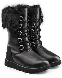 bottes ugg en cuir bottes ugg en cuir