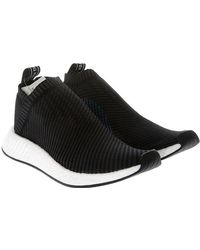 Lyst adidas Originals negro NMD CS2 primeknit zapatillas negro Lyst adidas Originals negro NMD CS2 primeknit zapatillas negro