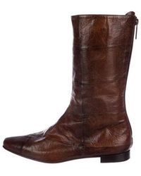 marks and spencer brown ankle boots