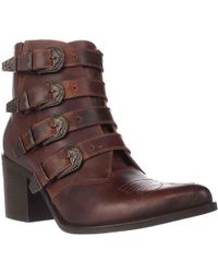 vince leather cadot buckle shoe