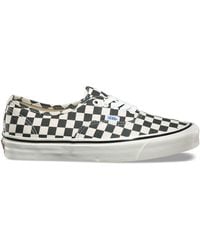 vans authentic 44 dx anaheim factory black checkerboard vans authentic 44 dx anaheim factory black checkerboard