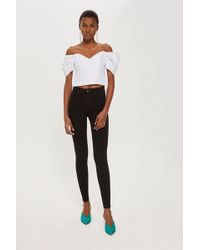TOPSHOP Black Jamie Jeans