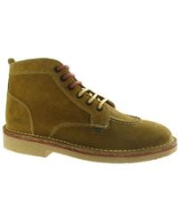 Lyst - Kickers Legendary Suede Boots in Tan in Brown for Men Kickers - Legendry Boot Am Boots - Lyst
