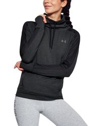under armour women's featherweight fleece slouchy popover