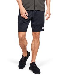 under armour men's terry fleece shorts