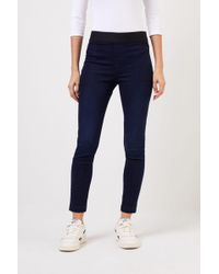 J Brand Elastische Hose 'Aster' Blau