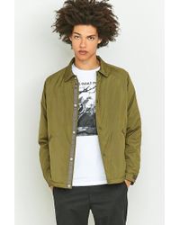 Urban Outfitters - Uo Dugout Olive Coach Jacket - Lyst
