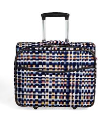 Lyst Vera Bradley Iconic Rolling Work Bag In Black Vera Bradley Iconic Rolling Work Bag Lyst