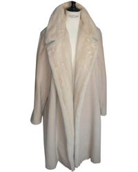 Max Mara Abrigo en lana beige - Neutro