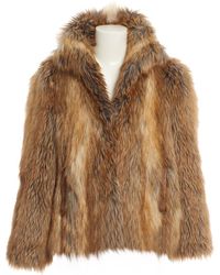 Zadig & Voltaire Vest en Fourrure synthétique - Marron