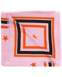 Givenchy Star-patterned Shawl - Pink
