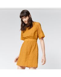 Warehouse | Warehouse Broderie T-Shirt Dress