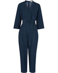 whistles denim jumpsuit