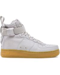 lyst nike air force 1 metà sf in grigio per gli uomini. lyst nike air force 1 metà sf in grigio per gli uomini.