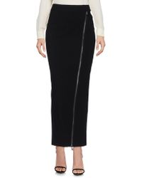 balmain long skirt