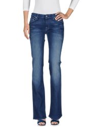 7 For All Mankind Pantalon en jean - Bleu