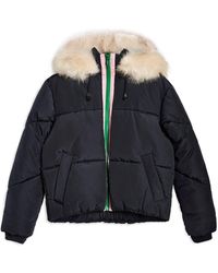 TOPSHOP Synthetische Daunenjacke - Blau