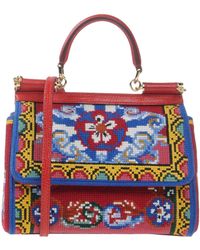Women S Dolce Gabbana Totes And Per Bags From 188 Lyst Dolce Gabbana Handbag Lyst