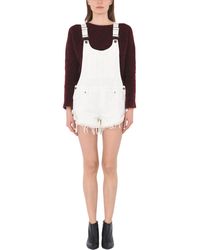 Free People Salopette pantaloni corti - Multicolore