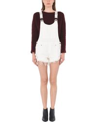 Free People Combi-short - Blanc