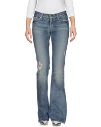 7 For All Mankind Pantalon en jean - Bleu