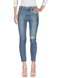 PAIGE Jeanshose - Blau